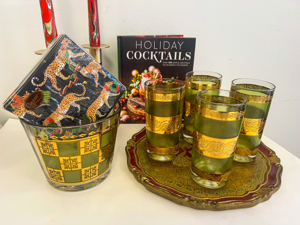 Holiday Vintage Glassware