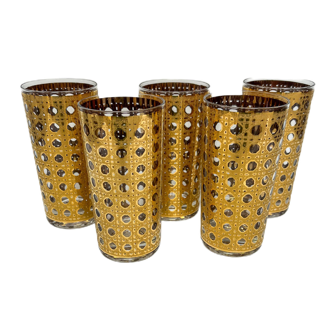 (23758) Set of Five Culver Canella Tumblers