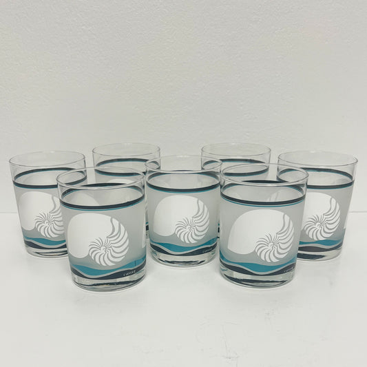 (24807) Set of Seven Culver Nautilus Old Fashioneds