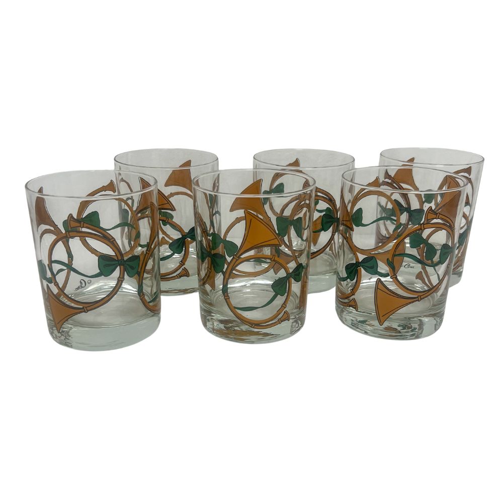 (23708) Set of Six French Horn Old Fashioneds by Cera