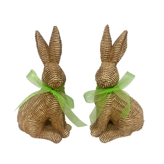 (21730) Pair of Hoppy Spring Bunnies